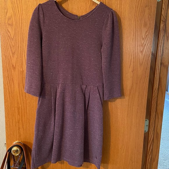 Jack Wills Knee-length Purple dress, Size 6 - Picture 1 of 7